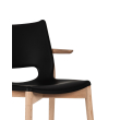 Poêle Monoshell chair with armrests