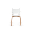 Poêle Monoshell chair with armrests
